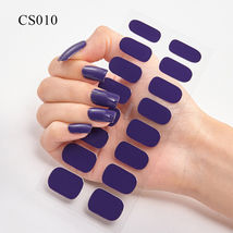 Full Size Nail Wraps Stickers Manicure 3D Strips CA Model #CS010 - $4.40