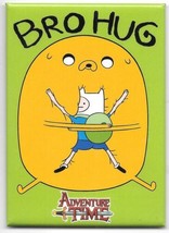 Adventure Time Finn and Jake in a Bro Hug Style 2 Refrigerator Magnet NEW UNUSED - £3.13 GBP