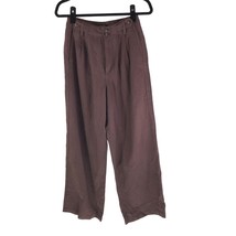 Madewell Womens The Harlow Wide-Leg Pant Chocolate Raisin Brown 00 - £41.76 GBP