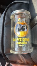 Daffy Duck Diner Sugar Glass Jar Warner Brothers Great Coffee Vintage Retro Art - £24.26 GBP