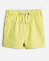 New Crewcuts Boy Midweight Chino Dock Short 14 Yellow Drawstring Cotton Pocket - £15.28 GBP