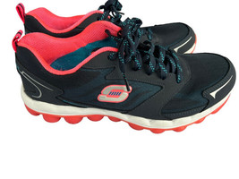 Womens Size 9 Skechers Skech Air Trainers Blue Pink Air Cooled Memory Foam Shoes - £15.28 GBP