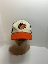 Vintage 60s 70s Baltimore Orioles Hat wool fitted stretch MLB hat Size Large - $39.95