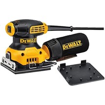 DEWALT Electric Sander, 1/4-Inch Sheet, Orbital (DWE6411) - $78.37