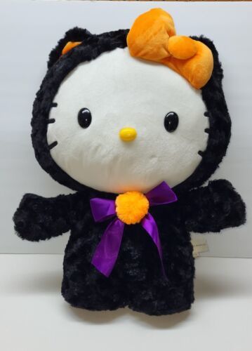 Hello Kitty Halloween porch Door Greeter Sanrio 2019 Gemmy Plush Cat Cos... - $49.56