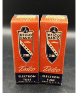 Vintage NOS Delco 5AS8 Radio TV Vacuum Electron Tube Lot of 2 TESTED NEW - $8.75