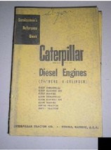 Caterpillar Cat 5 1/8&quot; Bore 6 Cylinder Servicemens Manual Book - $28.88