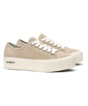 Seavees women&#39;s monterey platform sneaker in COBBLESTONE SUEDE - size 11 - £50.09 GBP