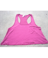 womens tank top maroon size Large racer back New - £7.86 GBP