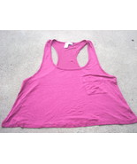 womens tank top maroon size Large racer back New - £7.86 GBP