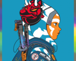 Star Wars Ahsoka Tano Joshua Budich Rainbow Foil Holographic Poster Prin... - $149.99