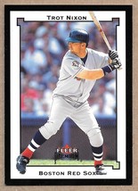 2002 Fleer Premium #34 Trot Nixon Boston Red Sox - £1.56 GBP