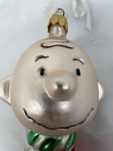 Vintage Charlie Brown UFS Komozja Polonaise Hand Blown Glass Christmas O... - £31.34 GBP
