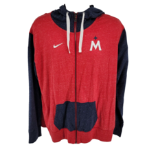 Minnesota Twins Nike Hoodie Size XXL Men&#39;s Full Zip Lightweight Red Blue - £27.41 GBP