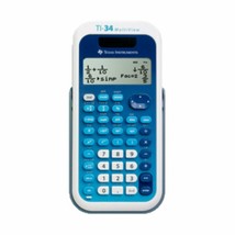 Texas Instruments TI-34 MultiView Scientific Calculator, Blue - $53.99