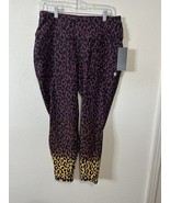 Torrid Active High Rise Purple Ombré Leopard Print Full Length Leggings ... - $67.90 CAD