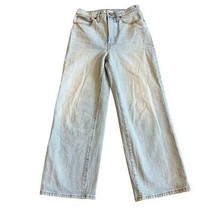 Madewell The Perfect Vintage Wide-Leg Crop Jeans Light Wash Denim Size 28 - $50.00