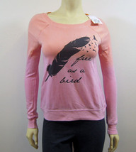 Chaser Fleece Reverse Shoulder Raglan &quot;Free as a Bird&quot; M - £50.46 GBP