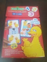 1 2 3 : Sesame Street Slide &amp; Learn Flash Karten Sesame Workshop - £40.10 GBP