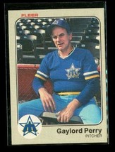 Vintage 1983 Fleer Baseball Trading Card #483 Gaylord Perry Seattle Mariners - £7.53 GBP