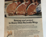 Reynolds Wrap Print Ad  Advertisement Vintage PA3 - $6.92