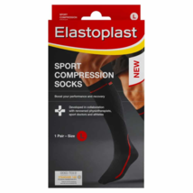Elastoplast Sport Compression Socks Large 1 Pair - $94.25