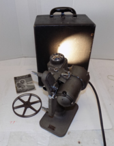 Vintage 1940s Revere Eight 8mm Movie Projector w/ Case Cord Manual Model 85 - $146.98