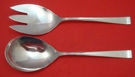 Theme By Gorham Sterling Silver Salad Serving Set AS 2pc - £265.15 GBP