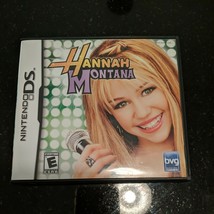 Disney&#39;s Hannah Montana Game For Nintendo DS 2004 E for Everyone Inst. Booklet - £4.73 GBP
