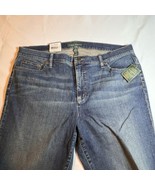 NWT Lauren Jeans Co, Ralph Lauren, Blue Straight Stretch Slimming Women’... - $43.53