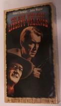 The Man Who Shot Liberty Valance VHS Tape John Wayne Jimmy Stewart Sealed S1A - £6.95 GBP