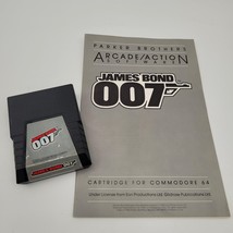 Vintage Broderbund Commodore 64 James Bond 007 License To Kill w/Manual ... - £19.30 GBP