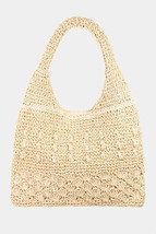Fame Straw Braided Tote Bag - £21.99 GBP