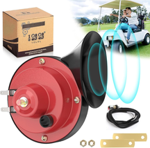 10L0L Universal 12V Golf Cart Horn Kit for Yamaha, EZGO, Club Car - $45.53