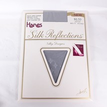 Hanes Self reflections Brushed Silver Size E-F Pantyhose - £14.24 GBP