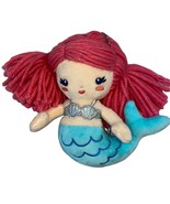 Gymboree Mermaid Cove Plush Girls Purse w/ Silver chain - $11.52