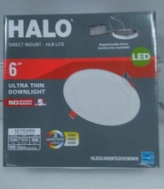 Halo-RA 5 and 6 in. White Integrated LED Recessed Light Adjustable Trim - $18.99