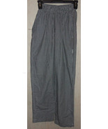 EXCELLENT Chef Works BLACK &amp; WHITE GINGHAM CHECK PANTS  SIZE XXS - €20,26 EUR