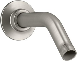Kohler 7395-BN Shower Arm and Flange - Vibrant Brushed Nickel - £19.73 GBP