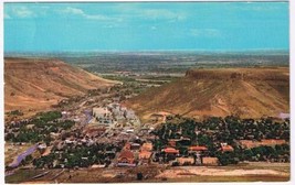 Colorado Postcard City Of Golden From Lariat Trail To Lookout Mountain - £1.71 GBP