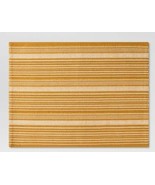 Set of Four (4) Threshold Brand Placemats ~ 14&quot; x 19&quot; ~ Cotton ~ Deco Gold  - €25,84 EUR