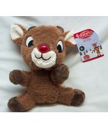 RUDOLPH THE RED-NOSED REINDEER 6&quot; Plush STUFFED ANIMAL Island of Misfit ... - $310.45 MXN