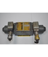 Rexroth Hydraulic Directional Valve w/ 2 Solenoid valve # 4WE10H11 &amp; GL-... - $455.52 CAD
