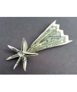 Money Origami SHOOTING STAR - Dollar Bill Art Currency Cash Currency Ban... - $374.48 MXN