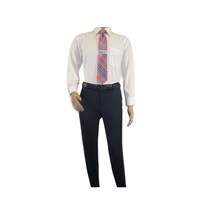 Men Suit BERLUSCONI Turkey 100% Italian Wool 180's Double Breasted #Ber32 Navy image 8