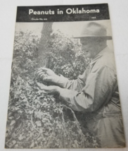 Peanuts in Oklahoma Booklet 1945 Whitehead Oklahoma A&amp;M College 410 Photos - $18.95