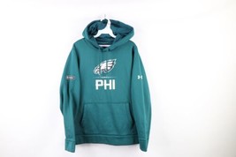 Under Armour Mens M NFL Philadelphia Eagles Football Hoodie Sweatshirt - $54.40