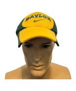 Nike Team Baylor Yellow &amp; Green Stretch-fit ball cap - $27.55