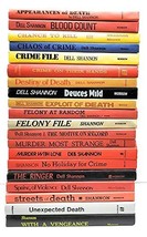 Set of 20 Dell Shannon Books From the 60s, 70s, and 80s [Hardcover] Dell Shannon - £76.70 GBP