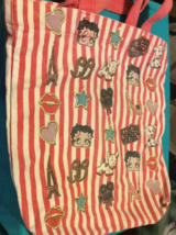 BETTY BOOP TOTE BAG - MULTICOLOR - FREE SHIPPING - $25.27